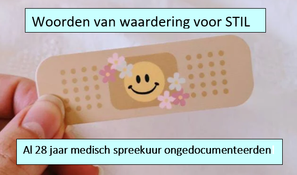 Woorden van waardering voor medisch werk van STIL